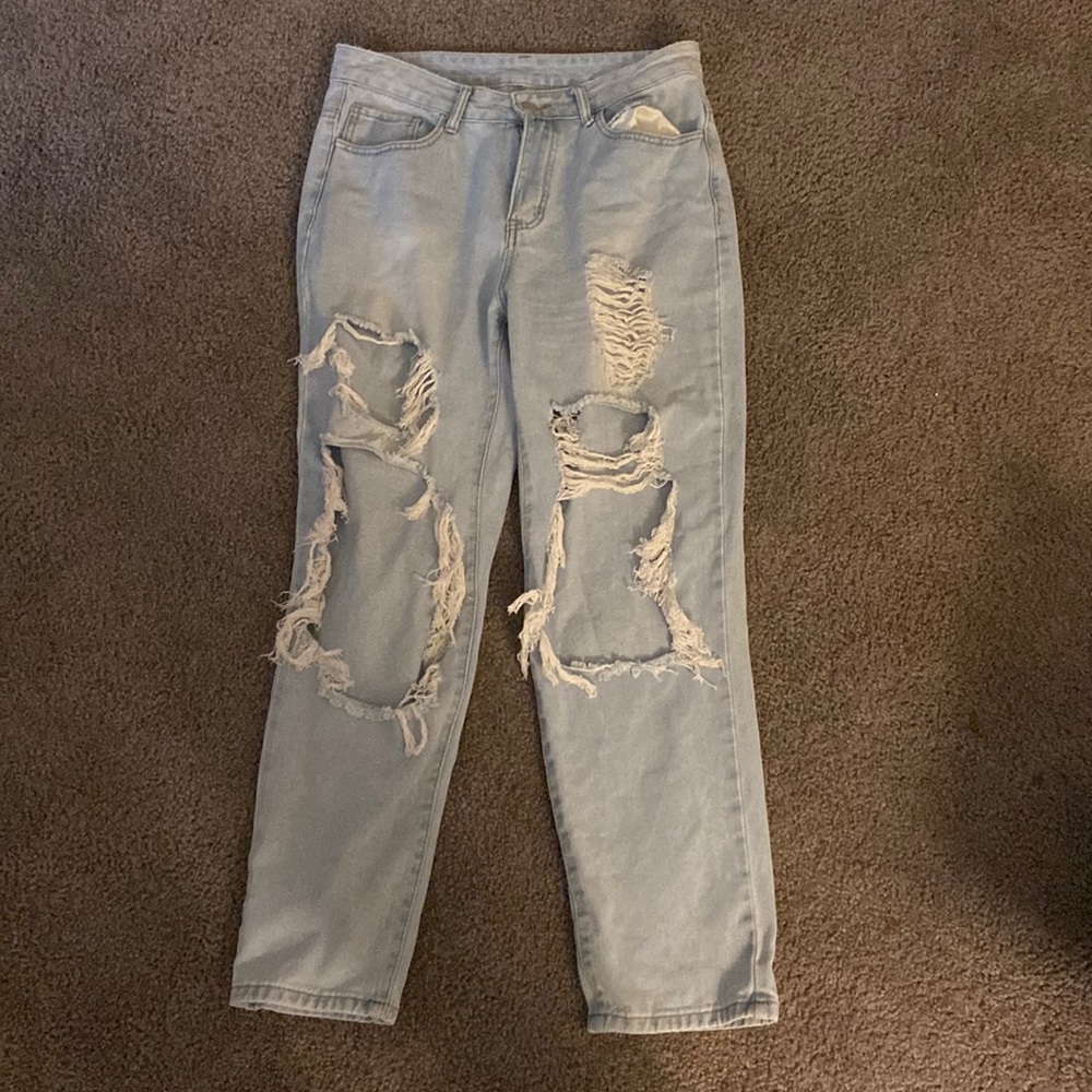 High Waisted Mom Jeans